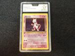 Carte Pokemon 
Contenu : Mewtwo
Edition : 1er édition du set de base...