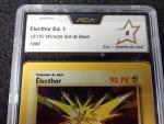 Carte Pokemon 
Contenu : Electhor
Edition : 1er édition du set de base...