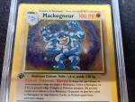 Carte Pokemon 
Contenu : mackogneur
Edition : 1er édition du set de base...