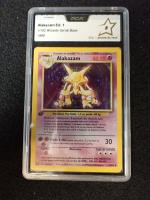 Carte Pokemon 
Contenu : Alakazam
Edition : 1er édition du set de base...