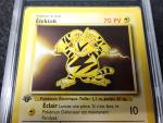 Carte Pokemon 
Contenu : Elektek
Edition : 1er édition du set de base...