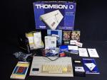 Thomson T07 1982
Micro-ordinateur 
Un pad, et deux cassettes pour la...