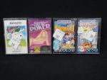 Commodore/Spectrum 
Ensemble de 4 jeux dont Strip poker, Bango, Hunchback...