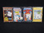 Commodore/Spectrum 
Ensemble de 4 jeux dont MR.wimpy, islandbeach head et...