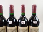 BORDEAUX ROUGE. 6 Bout. Carruades de Lafite Rothschild 1989